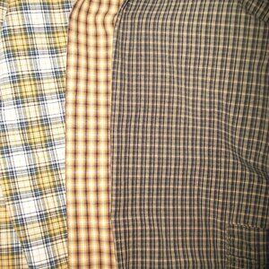 American Eagle Outfitters LS Shirt Size LARGE EUC Lot of 3